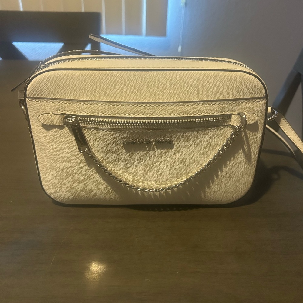 Michael Kors Cream Crossbody Bag